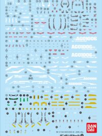 Gundam Decal 101 RG 1/144 Zeta Gundam