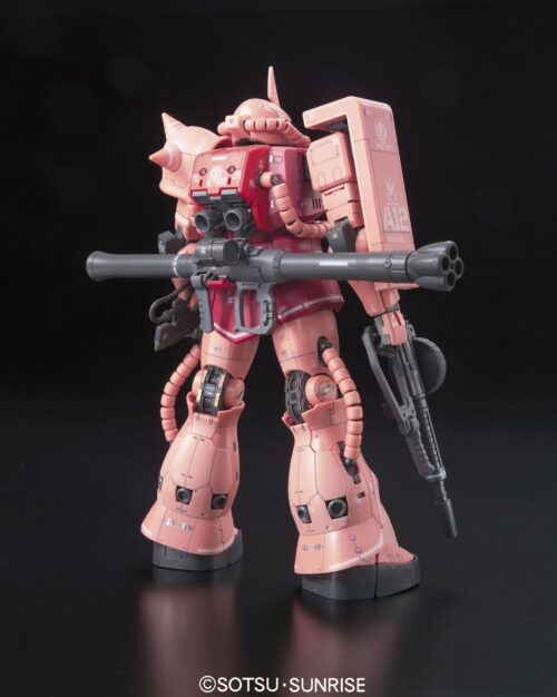 RG 1/144 #02 Zaku II Char Aznable Custom - obrazek 3