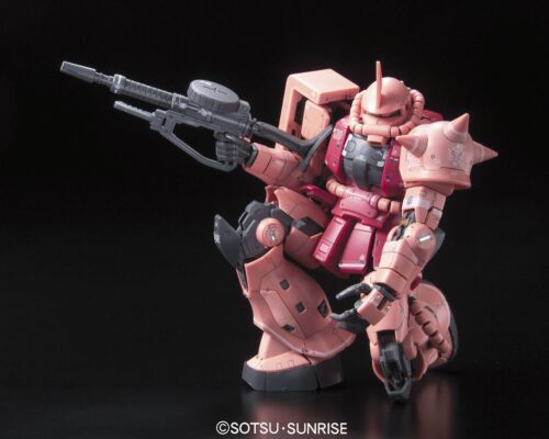 RG 1/144 #02 Zaku II Char Aznable Custom - obrazek 4
