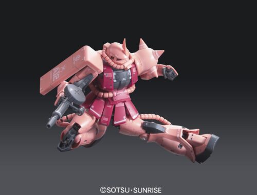 RG 1/144 #02 Zaku II Char Aznable Custom - obrazek 6