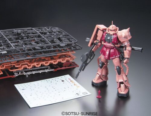 RG 1/144 #02 Zaku II Char Aznable Custom - obrazek 11