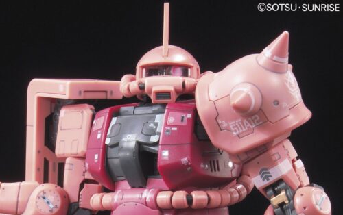 RG 1/144 #02 Zaku II Char Aznable Custom - obrazek 8