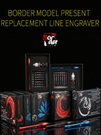 Border Model BD0052 Replacement Line Engraver Black