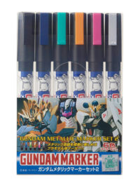 Gundam Marker GMS-1258 Metalic Set 2