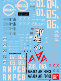 Gundam Decal 21 1/100 Mobile Suit (Gundam Sentinel Series)