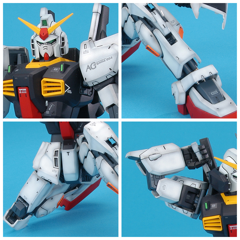 MG 1/100 #82 RX-178 Gundam Mk-II A.E.U.G. Ver. 2.0 - obrazek 5