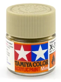 Tamiya 81531 - Farba akrylowa - X-31 Titanum Gold gloss / 10ml