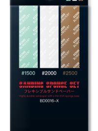 Border Model BD0016-X Sanding Sponge Set #1500 #2000 #2500