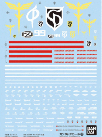 Gundam Decal 129 1/144 HG Nightingale