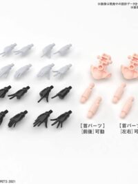 30MS Option Hand Parts White/Black