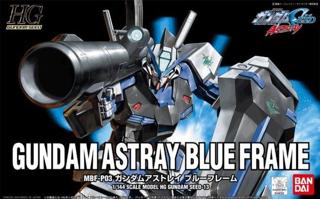 HGSEED 1/144 #13 Gundam Astray Blue Frame - obrazek 4