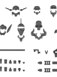 30MM 1/144 Option Parts Set 7 (Customize Heads B)
