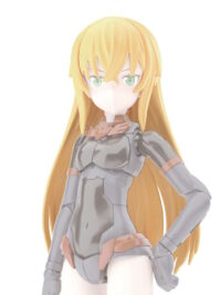 30MS Option Hair Style Parts Vol.4 - Long Hair 3 (Yellow 1)