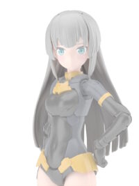 30MS Option Hair Style Parts Vol.4 - Long Hair 4 (White 1)