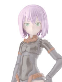 30MS Option Hair Style Parts Vol.4 - Medium Hair 3 (Pink 2)