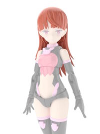 30MS Option Hair Style Parts Vol.7 - Straight Hair 1 [Red 2]